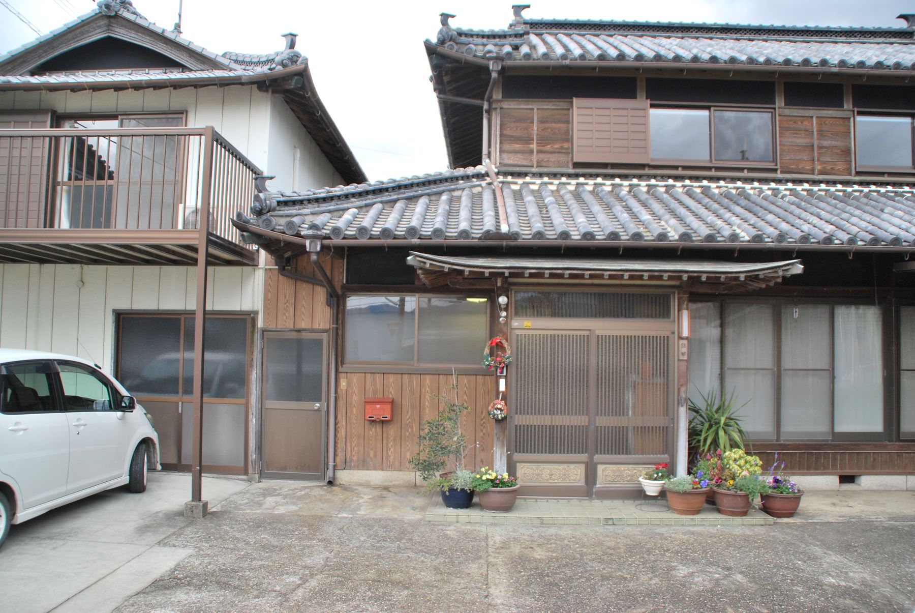古民家再生 施工前の外観