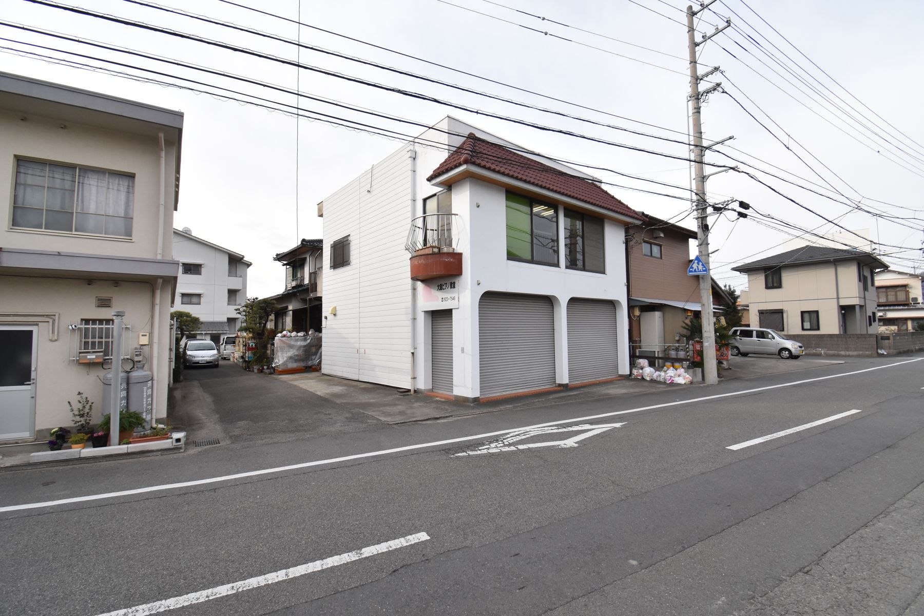 二軒屋の家 施工前の外観