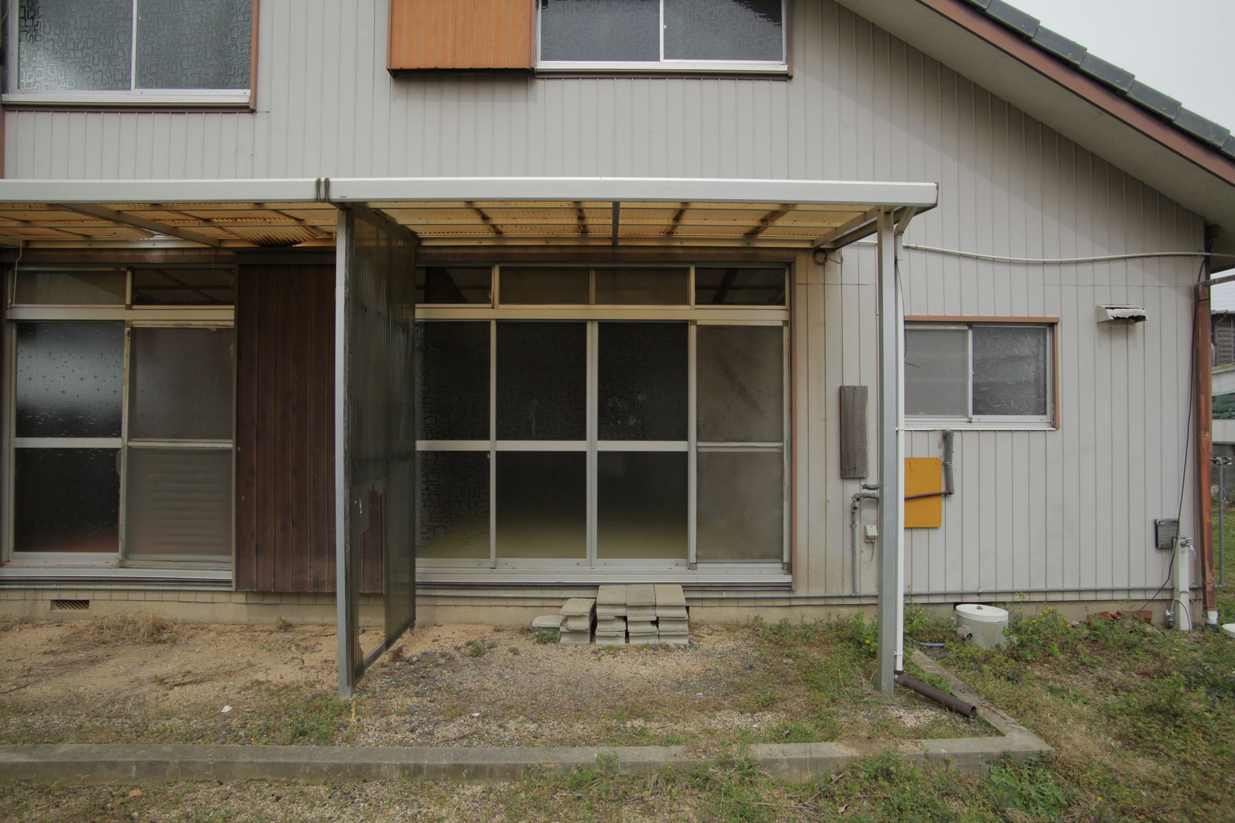 モデルハウス 施工前の外観
